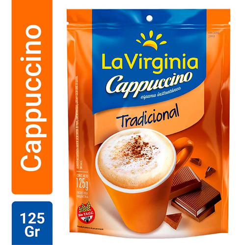 Capuccino  Traddpack 125 Gr L.virginia Cafe Soluble