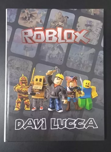 Caderno de Desenho Personalizado 48 Fls Roblox