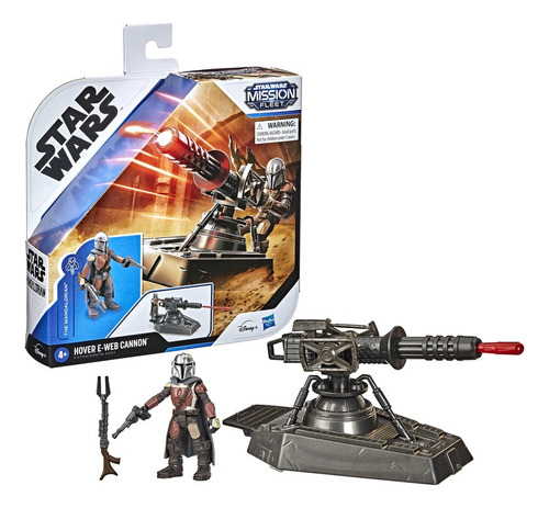 Figura De Acción Star Wars Mission Fleet Hover E-web Cannon