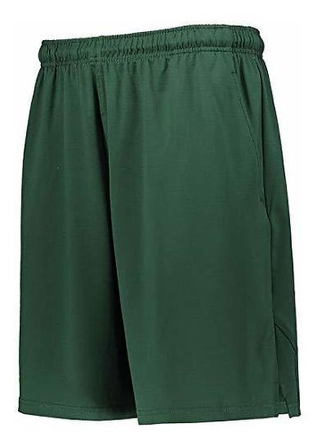 Russell Shorts De Tres Bolsillos Para Hombre, Verde Oscuro