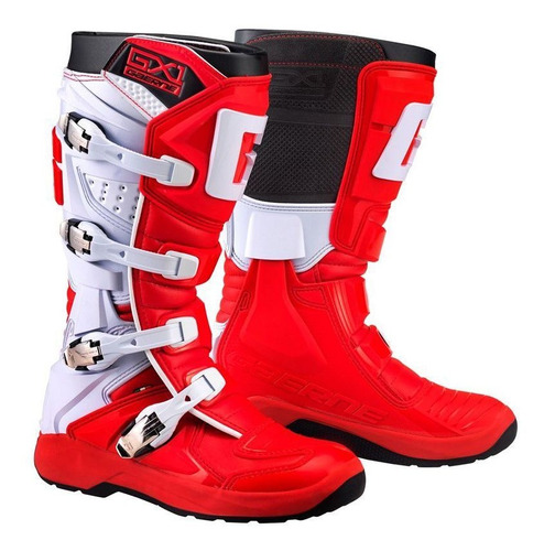 Bota Gaerne Gx1 Evo Vermelho Trilha Eur 44,5-usa 10-br 42/43