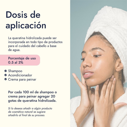 Imagen 5 de 9 de Keratin Nutrilan Basf Queratina (aditivo Cosm Líq) Puro 500g