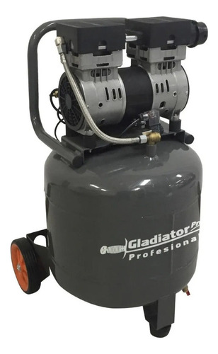 Compresor de aire eléctrico portátil Gladiator CE 840/25 40L 1hp 220V 50Hz gris