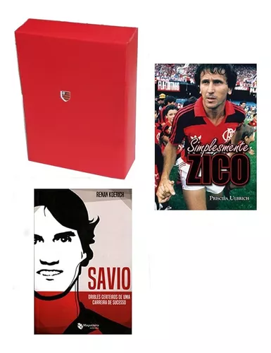 Box De Livros Presente Do Flamengo Com Ídolos E Título