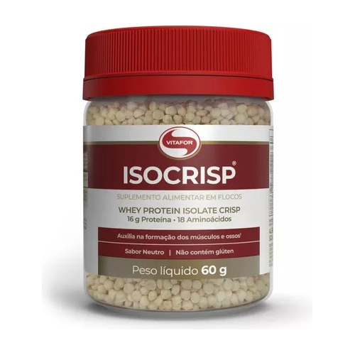 Isocrisp Whey Protein Crisp 60g Vitafor