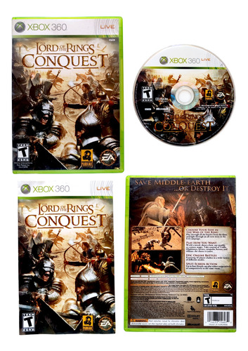 The Lord Of The Rings Conquest Xbox 360 En Español (Reacondicionado)