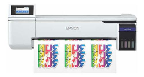 Impresora De Sublimacion A Color Epson F570 De 24 Con Wifi