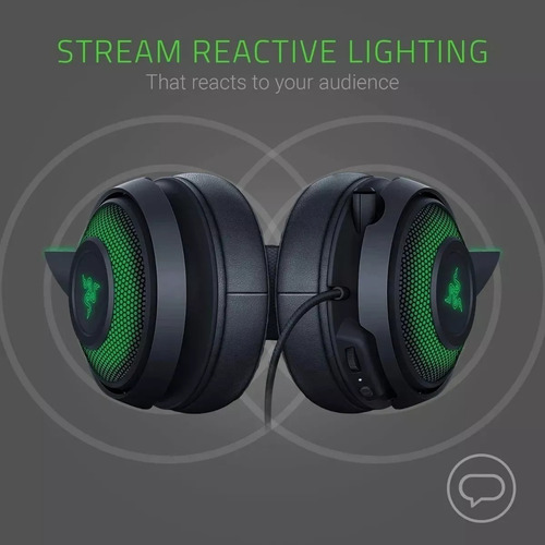 Imagen 7 de 8 de Refurbished Auriculares Razer Kraken Kitty Chroma Negro