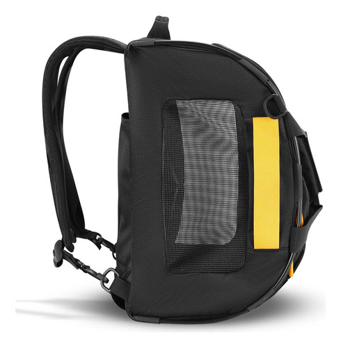 Mochila Viajera Meridian Dog Carrier Raven Negra 41.2x28.5