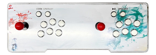 Tablero Arcade Full Hd, Palanca Y Botones Uso Rudo + Luz Led