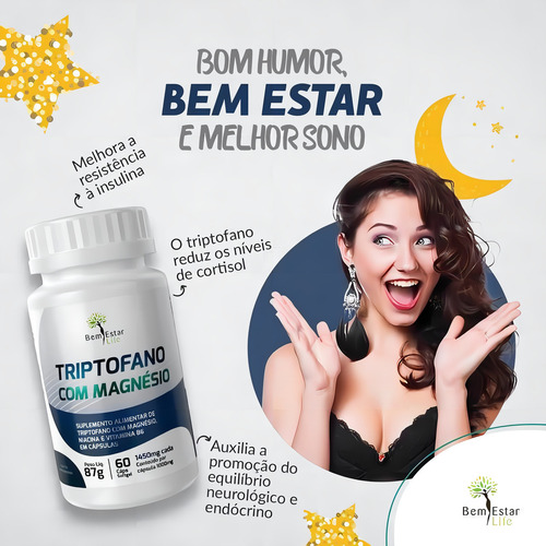 Triptofano Original Da Bem Estar Life
