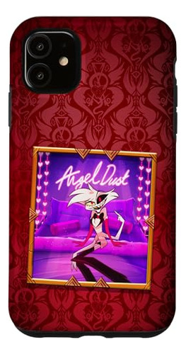 Funda Para iPhone 11 Hazbin Hotel - Angel Dust Plastico