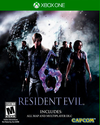 Resident Evil 6 Xbox One Nuevo Original Domicilio