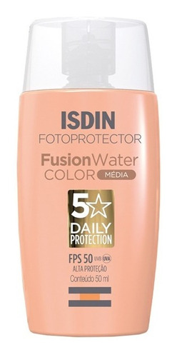 Isdin Fs Stars Color Protetor Solar Facial Fps 50 Media 50ml