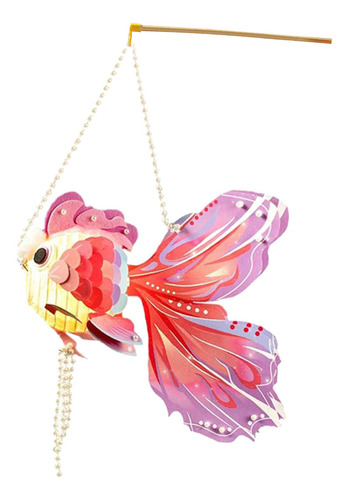 Linterna Del Festival Del Medio Otoño Linterna Koi Diy Rosa