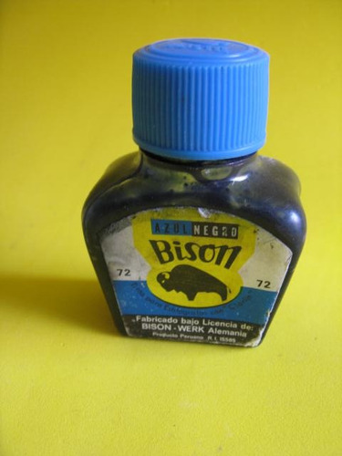 Retro Virales: Tinta Estilografo Azul  Bison 50ml Pxf Ectr5s