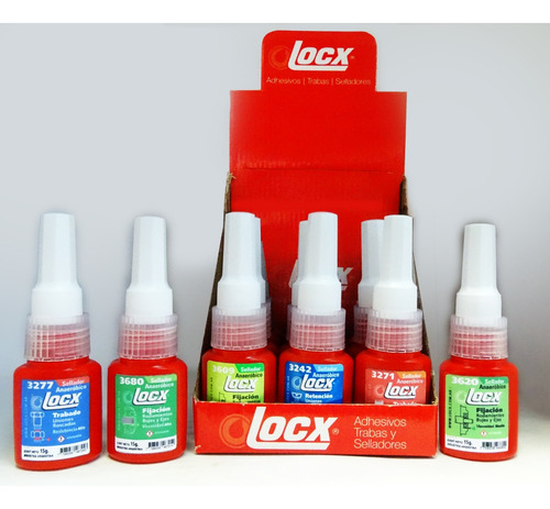 Locx || Sellador Anaerobico 3609 Rodamiento Bujes Y Ejes 15g