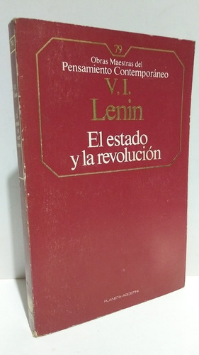 Estado Revolucion Lenin Pensamiento Planeta Agostini