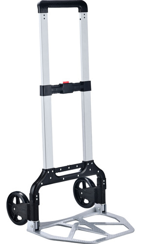 Carro Carrito Zorra Plegable Aluminio Power Cronos 150 Kg Gris