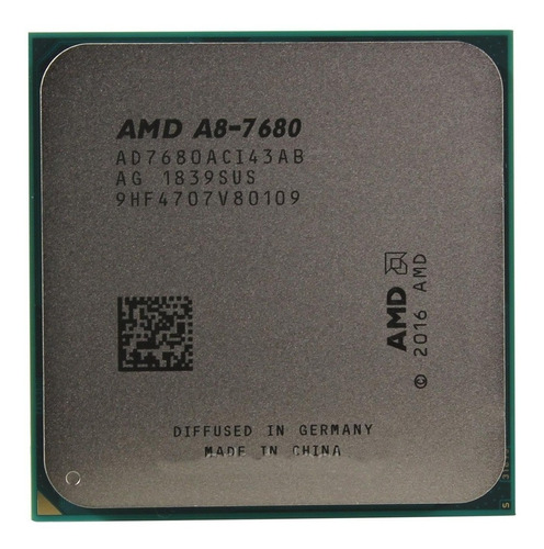 Procesador gamer AMD A8-7680 AD7680ACABBOX de 4 núcleos y  3.8GHz de frecuencia con gráfica integrada