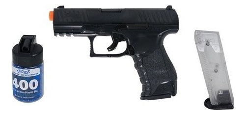 Marcadora Airsoft Walther Ppq Spring Bbs 6mm 2 Mag Xtreme