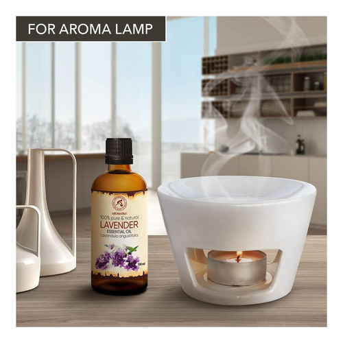 Aceite Esencial De Lavanda Lavandula Angustifolia 1 L