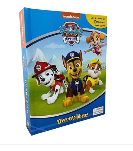 Divertilibros Paw Patrol Chicos - Phidal