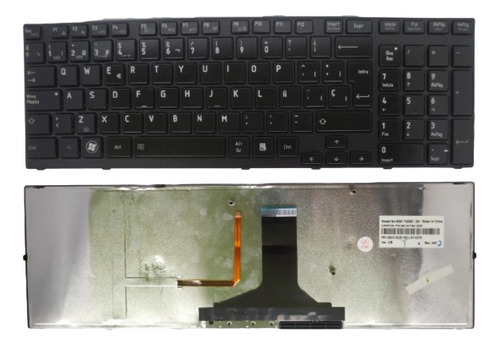 Teclado Laptop Toshiba A660 A665 P770 P750 Retroiluminacion