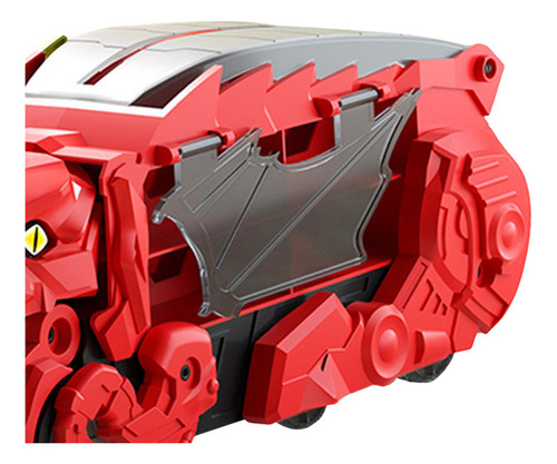 Camión Devorador De Juguetes De Dinosaurios Rojos