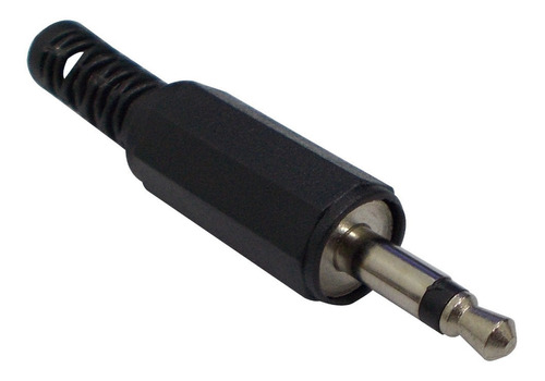 Ficha Conector Mini Plug 3.5mm Mono Plastico