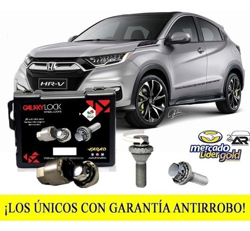 Birlos De Seguridad Galaxylock Hrv Uniq Mt18 Garantizados