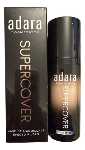 Base de maquillaje lĂquida Adara Super Cover Super Cover tono 01 light beige - 30mL 28.634g