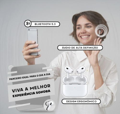 Auriculares Bluetooth Pro 2 De Segunda Generación Línea Prem