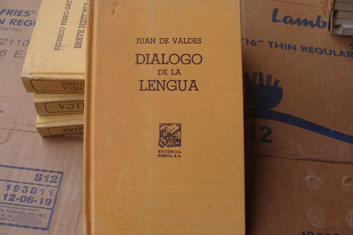 Dialogo De La Lengua , Año 1966 , Juan De Valdes