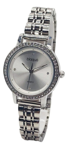 Reloj Blaque Dama Bisel Con Cubic Garantia Oficial