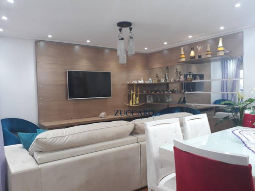 Apartamento Com 3 Dormitórios À Venda, 75 M² Por R$ 415.000 - Jardim Nova Taboão - Guarulhos/sp - Ap14605