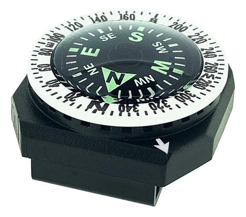 Sun Go Compass Micro Orienteering Wrist Compass With Neon Gr