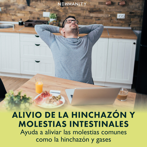 Probioticos Con Enzimas 40 Billones Newmanity 180 Caps Sabor Sin Sabor