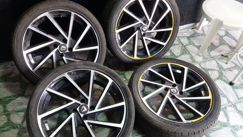Roda 18 ( Vulcano), Com Pneu, Perfil Baixo, Semi Novo, 225/4
