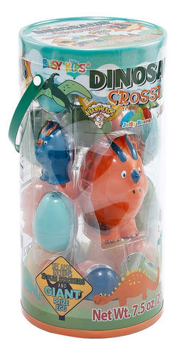 Huevos De Pascua De Dinosaurios Plastico 28 Pzs Con Dulces