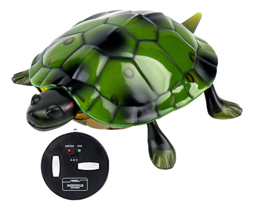 Juguete De Tortuga Con Control Remoto Rc Turtle Para Niños