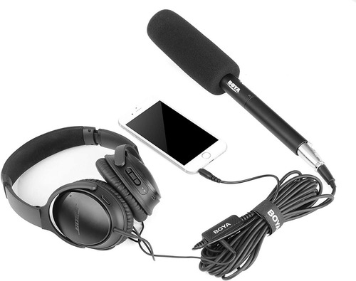 Imagen 7 de 10 de Cable Plug Para Micrófono De 3.5mm A Xlr Boya Bca6