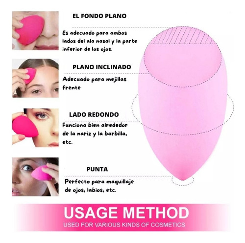 Cuidado Facial Esponjas Maquillaje Base Aplicador Maquillaje