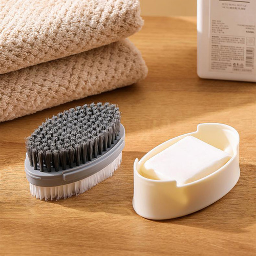 Double Sided Purpose Cleaning Brush Shoe Cloth Cleaning Brus