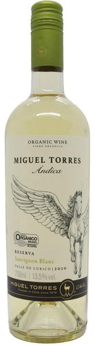 Vino Sauvignon Blanc Miguel Torres Andica 750ml