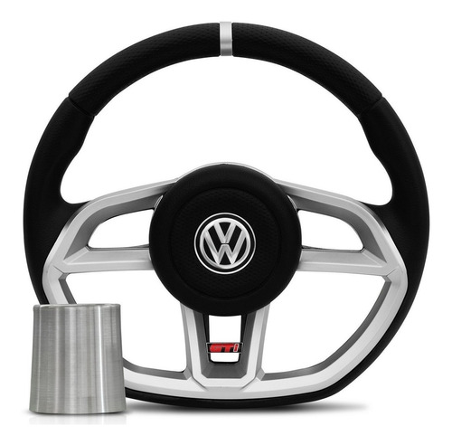 Volante Golf Gti Gol Saveiro Jetta Rallye + Masa Y Regalo