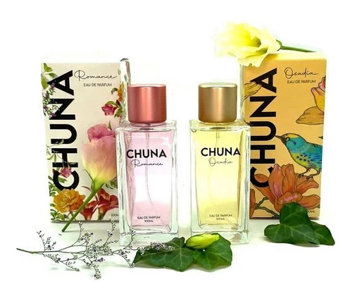 Perfume Mujer Pack X 2 Osadia Y Romance Chuna 100ml Regalos