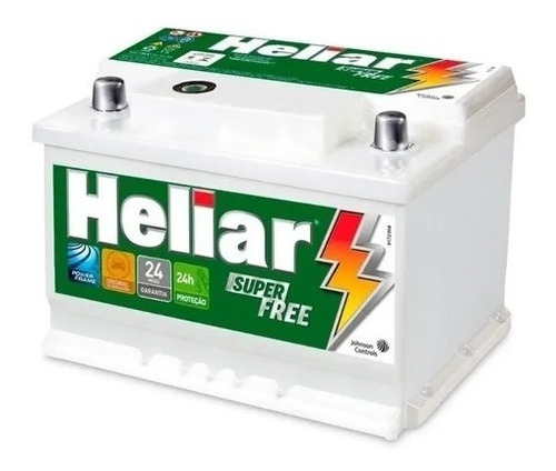 Bateria Heliar Super Free 60ah Volvo 440 460 850 940 Hf60hd