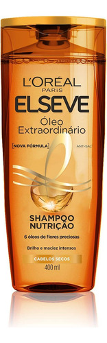 Kit C/ 6 Shampoo Oleo Extraordinario Elseve 400 Ml, L'oreal