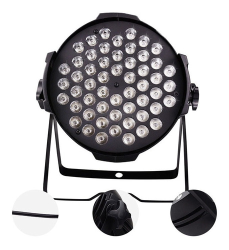 Foco Led Par 54x3w Led Rgbw